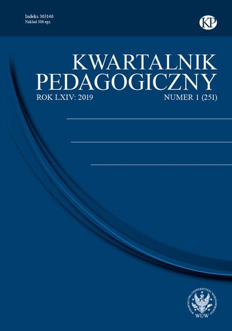 ebooki: Kwartalnik Pedagogiczny 2019/1 (251) Przestrzenie uczenia się – ebook
