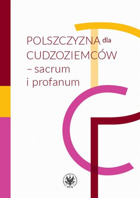 ebooki: Polszczyzna dla cudzoziemców - sacrum i profanum – ebook