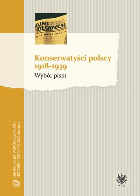 ebooki: Konserwatyści polscy 1918-1939: Wybór pism – ebook