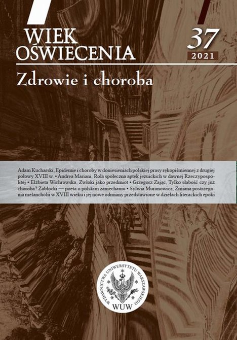 ebooki: Wiek Oświecenia 37/2021: Zdrowie i choroba – ebook