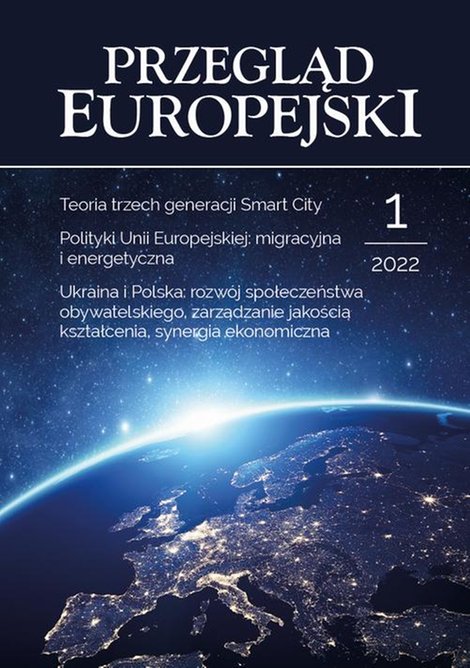 ebooki: Przegląd Europejski 1/2022 – ebook