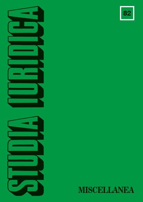 ebooki: Studia Iuridica, nr 82: Miscellanea – ebook