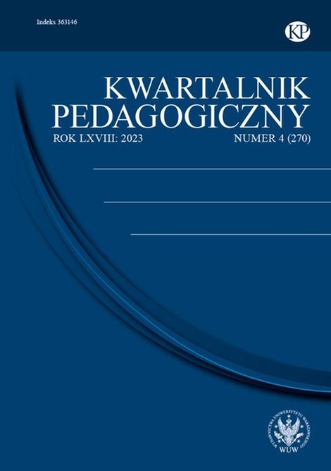 ebooki: Kwartalnik Pedagogiczny 2023/4 (270) Advancing Education in Europe: Perspectives on Identity, Trust, Inclusive Practices, and Teacher Development – ebook