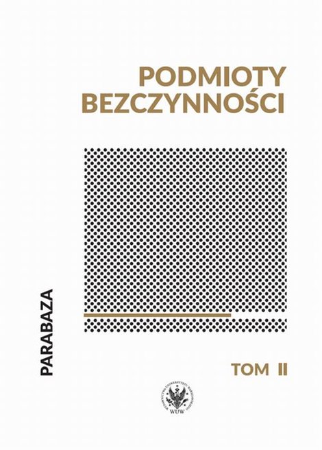 ebooki: Podmioty bezczynności – ebook