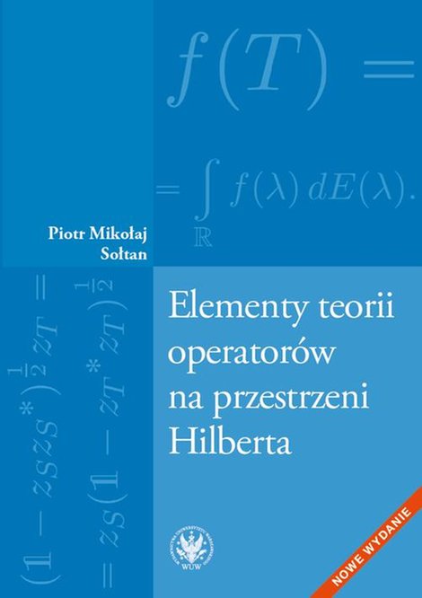 ebooki: Elementy teorii operatorów na przestrzeni Hilberta – ebook