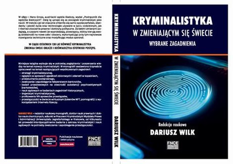 ebooki: Kryminalistyka w zmieniającym się świecie Wybrane zagadnienia – ebook