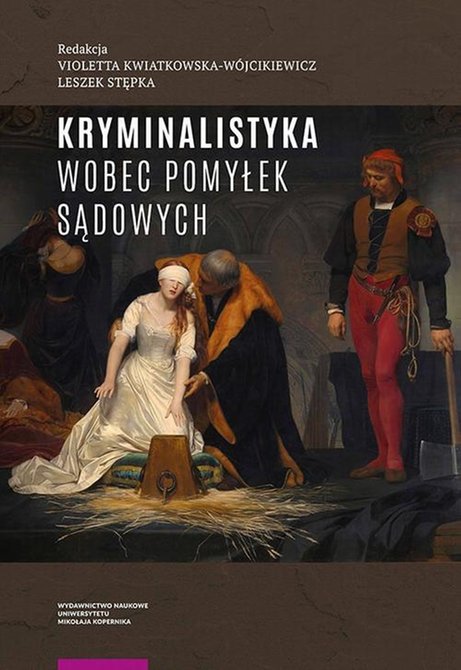 ebooki: Kryminalistyka wobec pomyłek sądowych – ebook