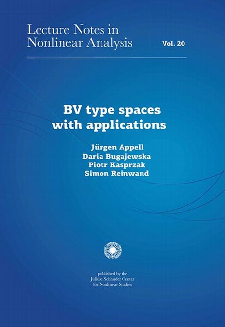 ebooki: BV type spaces with applications – ebook