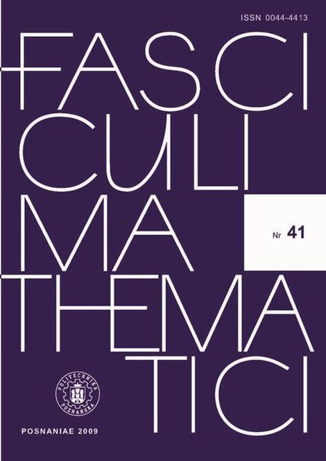 ebooki: Fasciculi Mathematici, 2009/41 – ebook