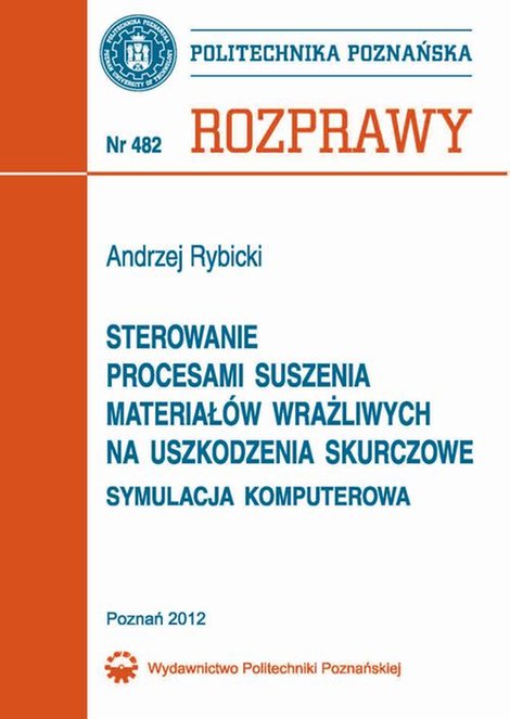 ebooki: Sterowanie procesami suszenia materiałów wrażliwych na uszkodzenia skurczowe – ebook