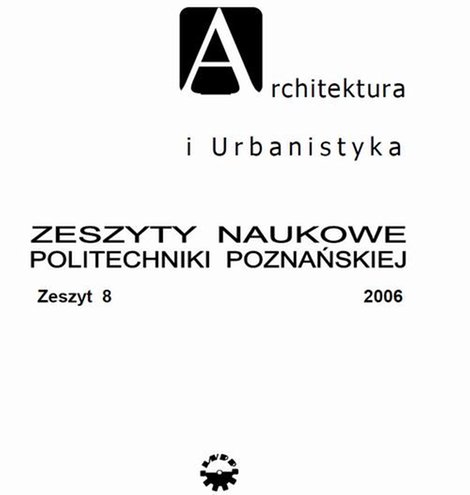 ebooki: Architektura i Urbanistyka Zeszyt naukowy 8/2006 – ebook