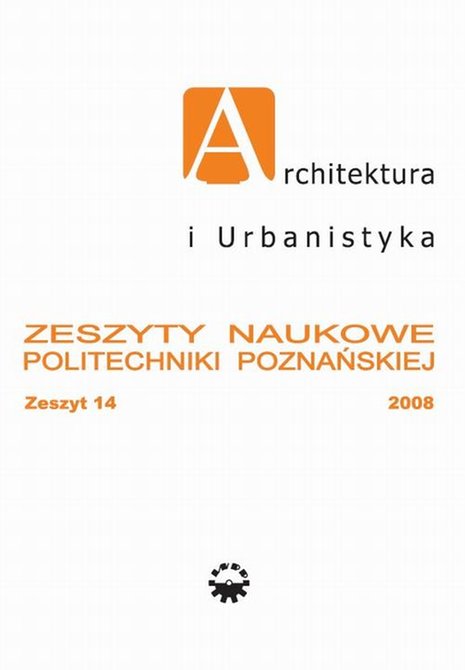 ebooki: Architektura i Urbanistyka Zeszyt naukowy 14/2008 – ebook