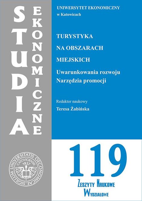 ebooki: Studia Ekonomiczne. Turystyka na obszarach miejskich. Uwarunkowania rozwoju. Narzędzia promocji. SE 119 – ebook