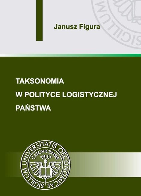 ebooki: Taksonomia w polityce logistycznej państwa – ebook