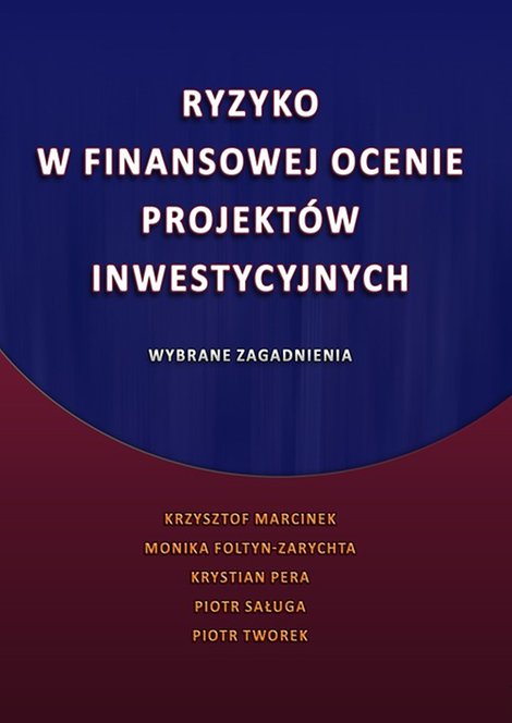 ebooki: Ryzyko w finansowej ocenie projektów inwestycyjnych. Wybrane zagadnienia – ebook