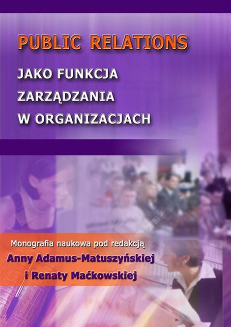 ebooki: Public Relations jako funkcja zarządzania w organizacjach – ebook