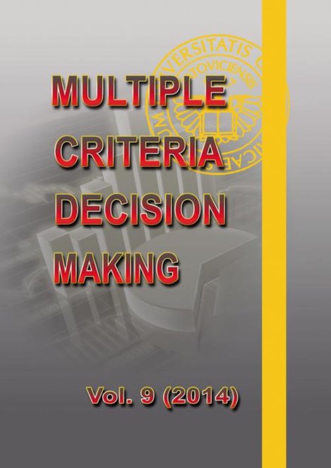 ebooki: Multiple Criteria Decision Making vol.9 (2014) – ebook