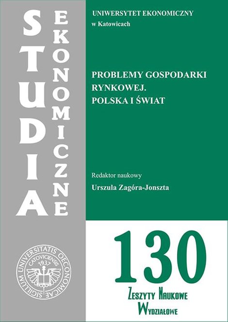 ebooki: Studia Ekonomiczne. Problemy gospodarki rynkowej. Polska i świat. SE 130 – ebook