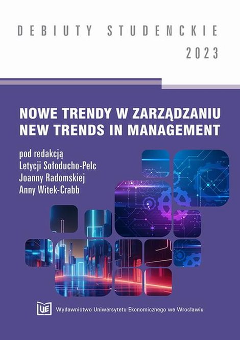 ebooki: Nowe trendy w zarządzaniu. New trends in mamagement – ebook