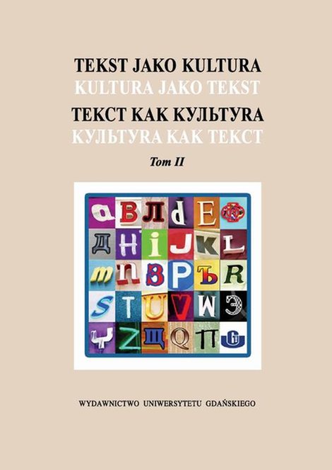 ebooki: Tekst jako kultura Kultura jako tekst. Tom 2 – ebook