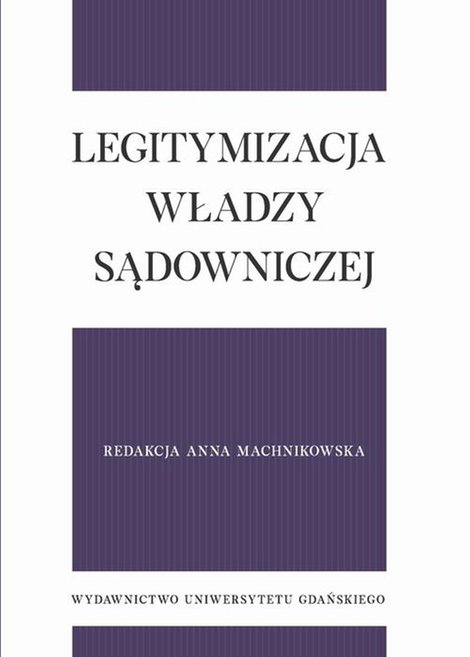 ebooki: Legitymizacja władzy sądowniczej – ebook