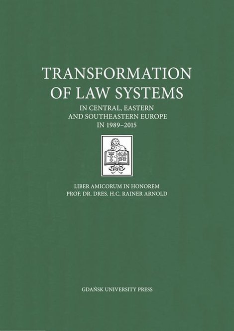 ebooki: Transformation of Law Systems in Central, Eastern and Southeastern Europe in 1989-2015 – ebook
