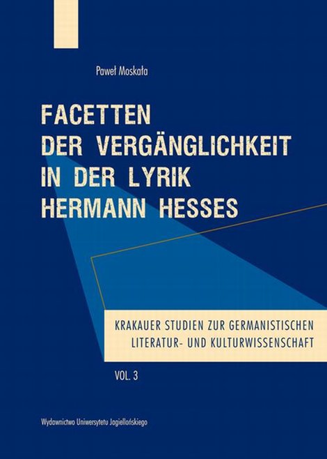 ebooki: Facetten der Vergänglichkeit in der Lyrik Hermann Hesses – ebook