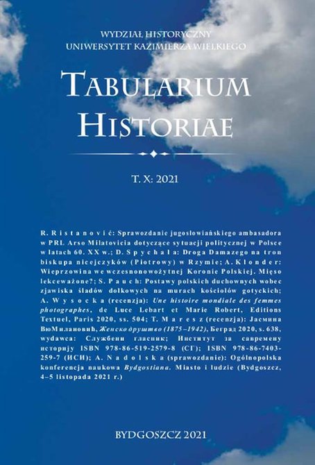 ebooki: Tabularium Historiae T. X: 2021 – ebook