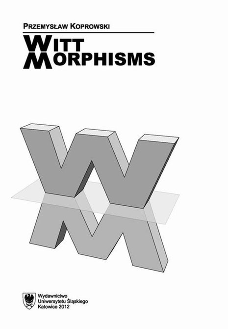 ebooki: Witt morphisms – ebook