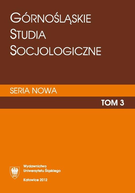 ebooki: Górnośląskie Studia Socjologiczne. Seria Nowa. T. 3 – ebook