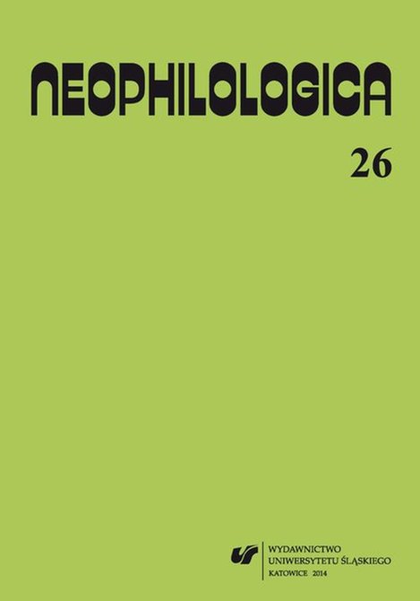 ebooki: Neophilologica 2014. Vol. 26: Le concept d'événement et autres études – ebook