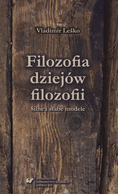 ebooki: Filozofia dziejów filozofii. Silne i słabe modele – ebook