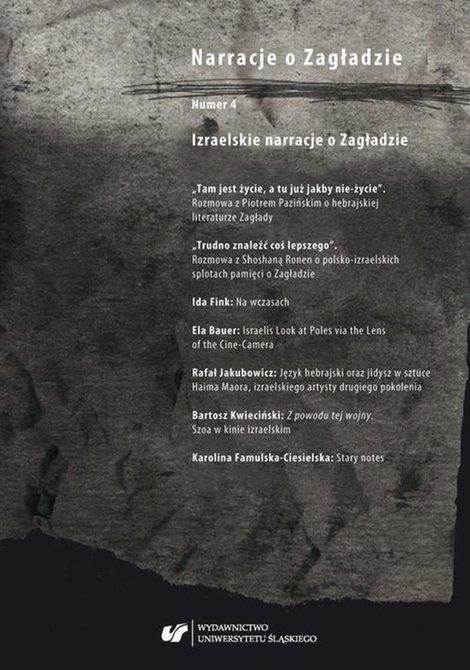 ebooki: Narracje o Zagładzie 2018, nr 4: Izraelskie narracje o Zagładzie – ebook