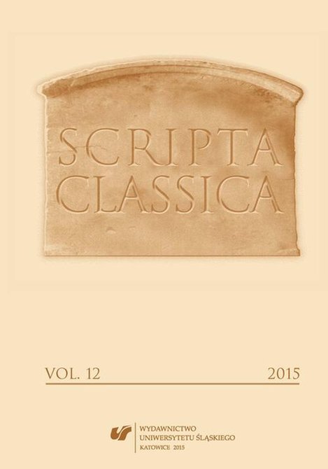 ebooki: Scripta Classica. Vol. 12 – ebook