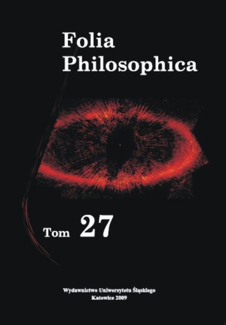 ebooki: Folia Philosophica. T. 27 – ebook