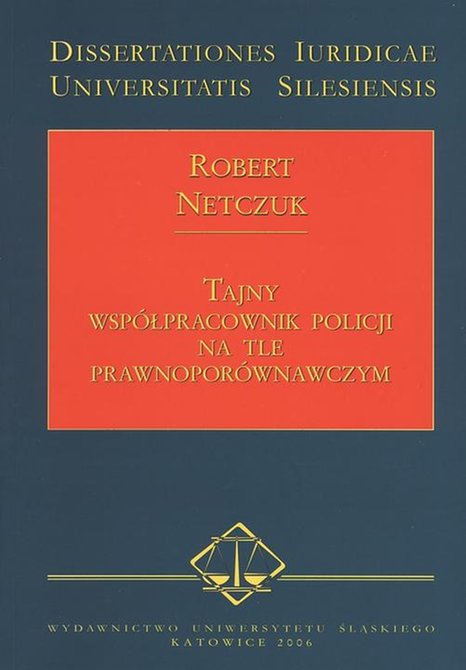 ebooki: Tajny współpracownik policji na tle prawnoporównawczym – ebook