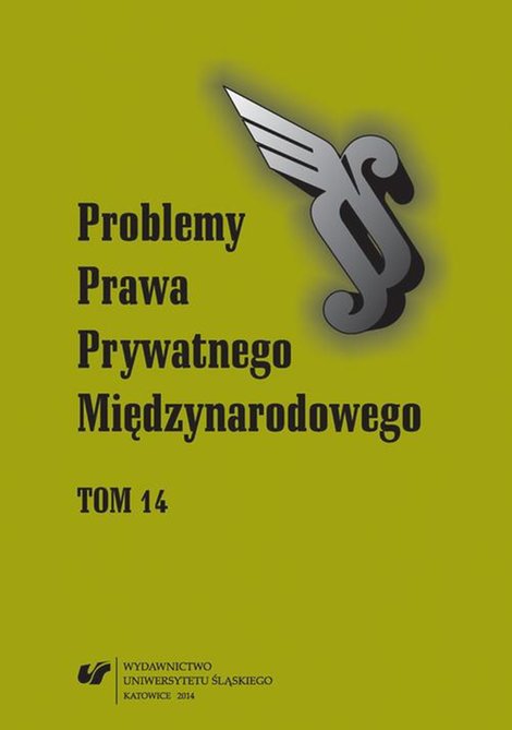 ebooki: Problemy Prawa Prywatnego Międzynarodowego. T. 14 – ebook