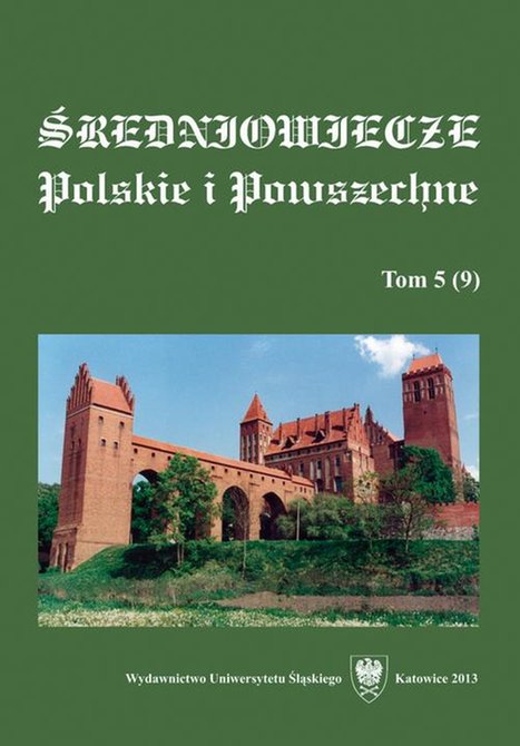 ebooki: Średniowiecze Polskie i Powszechne. T. 5 (9) – ebook