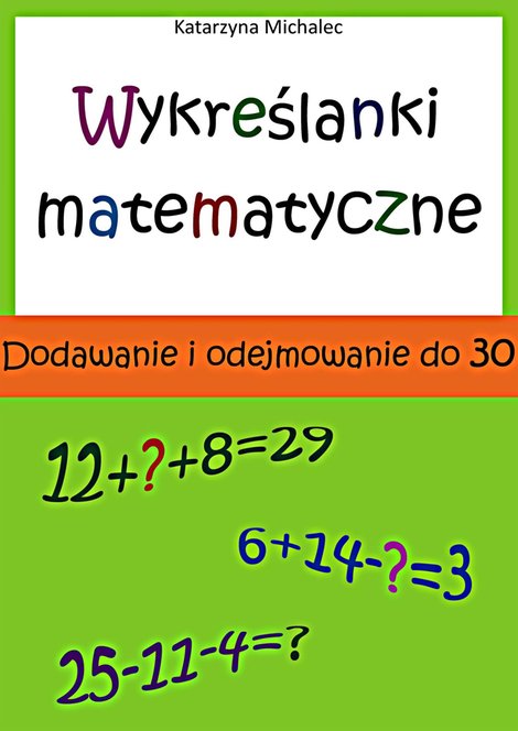 ebooki: Wykreślanki matematyczne – ebook
