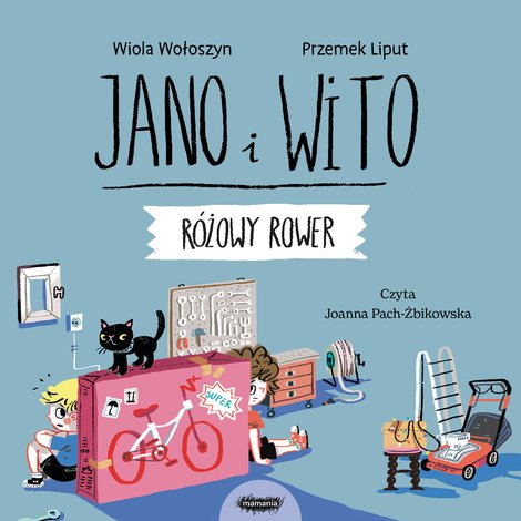 audiobooki: Jano i Wito uczą mówić Jano i Wito uczą mówić R. Różowy rower – audiobook