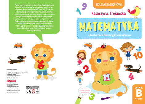 ebooki: Matematyka - słuchanie i historyjki obrazkowe. Poziom B, 4-5 lat – ebook