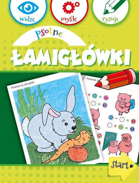 ebooki: Przedszkolne łamigłówki – ebook