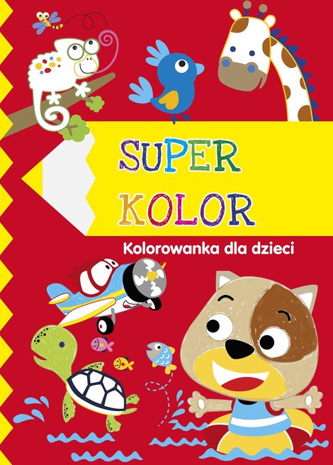 ebooki: Superkolor 5+. Kolorowanka dla dzieci – ebook