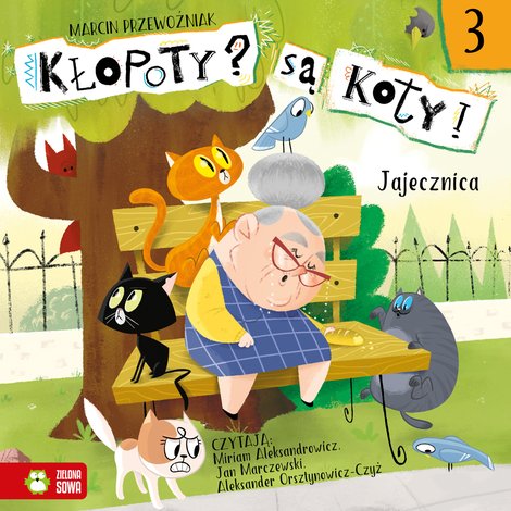 audiobooki: Kłopoty? Są koty! Kłopoty? Są koty! Jajecznica – audiobook