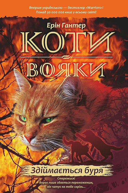 ebooki: Коти-вояки. Цикл 1. Пророцтва починаються Книга 4 Здіймається буря – ebook
