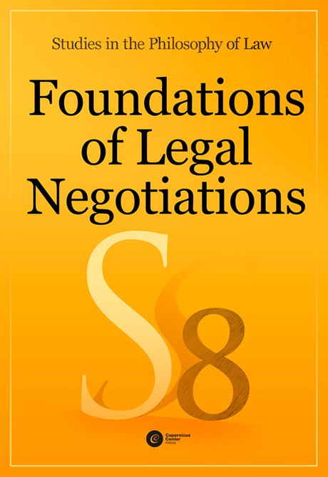 ebooki: Foundations of Legal Negotiations. Studies in the Philosophy of Law vol. 8 – ebook