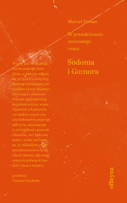 ebooki: W poszukiwaniu utraconego czasu: Sodoma i Gomora – ebook