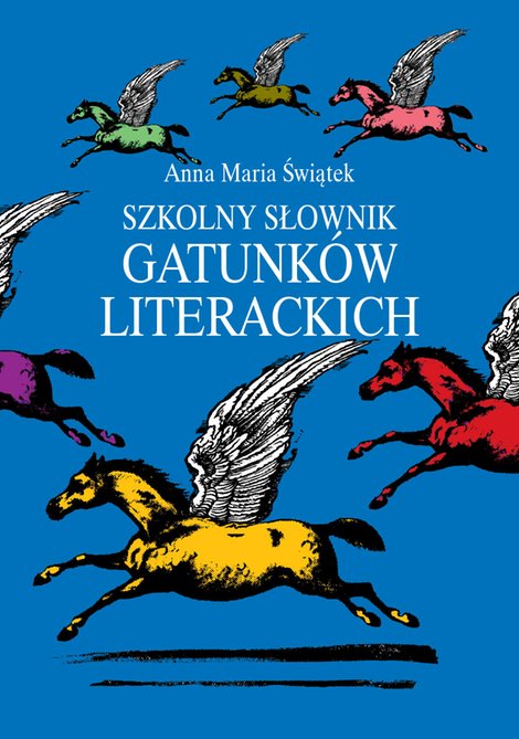 ebooki: Szkolny słownik gatunków literackich – ebook