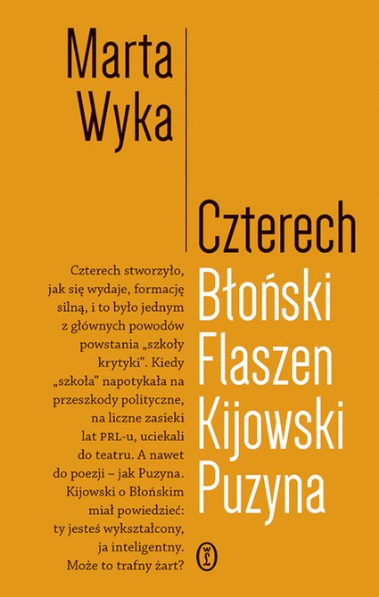 ebooki: Czterech. Błoński, Flaszen, Kijowski, Puzyna – ebook
