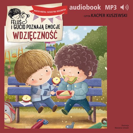audiobooki: Feluś i Gucio poznają emocje. Wdzięczność – audiobook